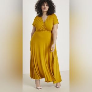 Eloquii Plus Size Maxi Long Dress 5x 6x 26